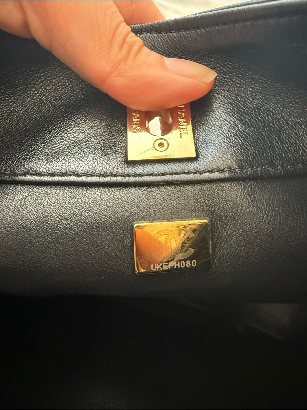 Chanel 22P Hobo Bag in Black Lambskin and LGHW - MSRP $5100 - Picture 9 of 15